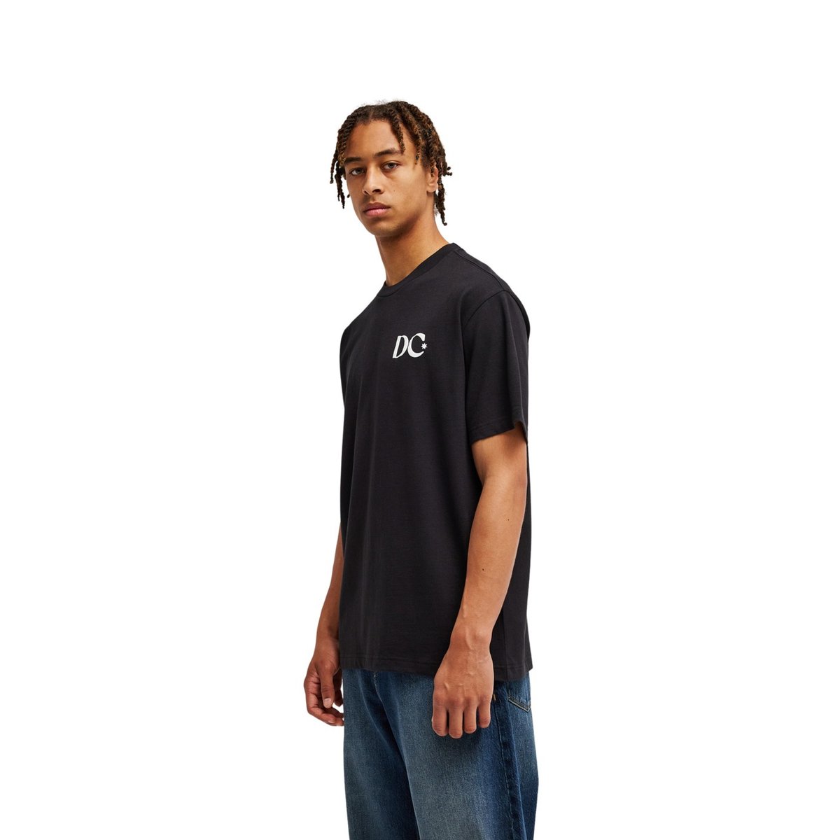 T-Shirt manches courtes ROSE FROM SKULL. noir black, DC SHOES