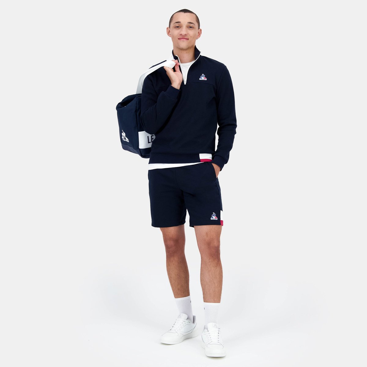 Sweat Tricolore bleu, LE COQ SPORTIF