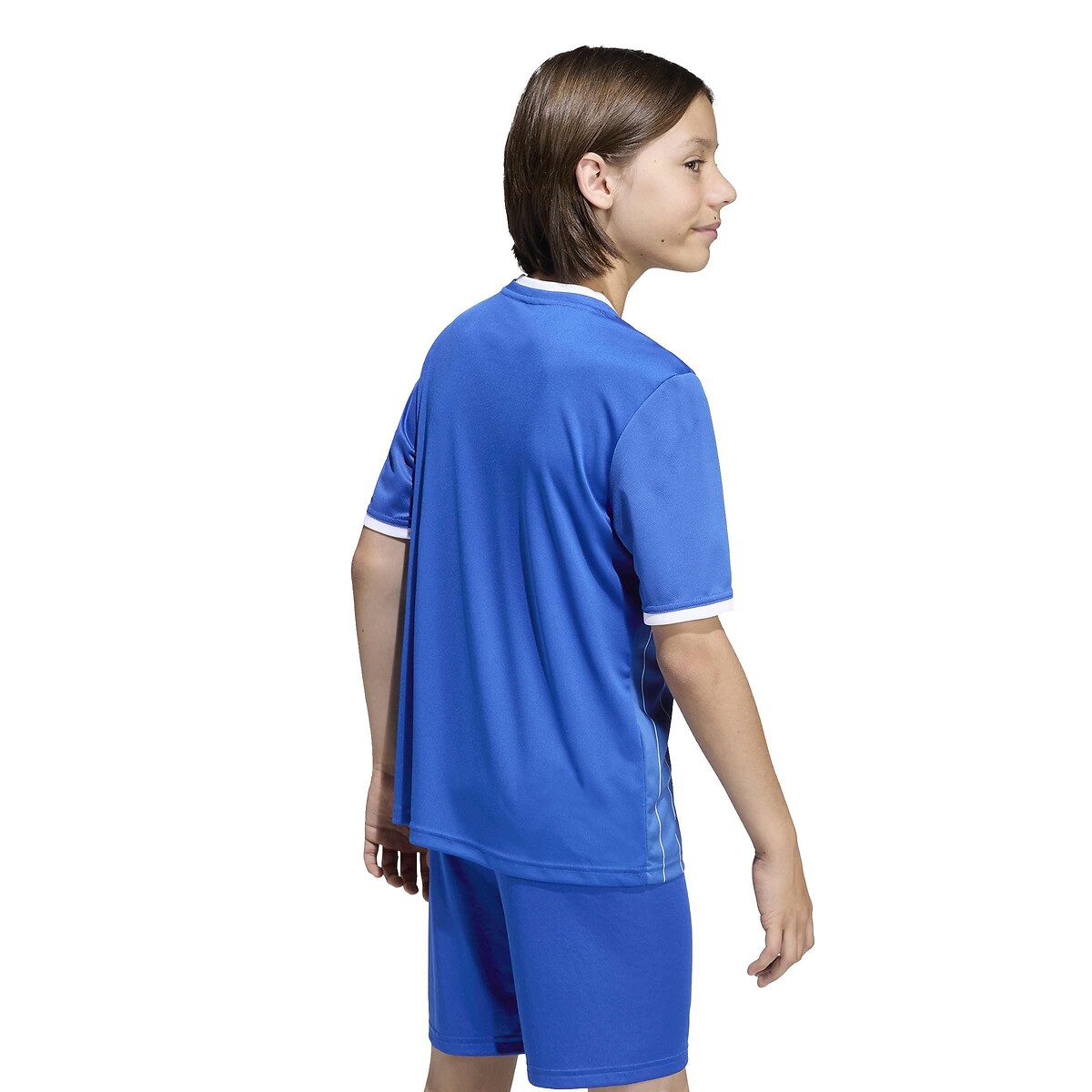 T-shirt à manches courtes de football bleu, adidas Performance