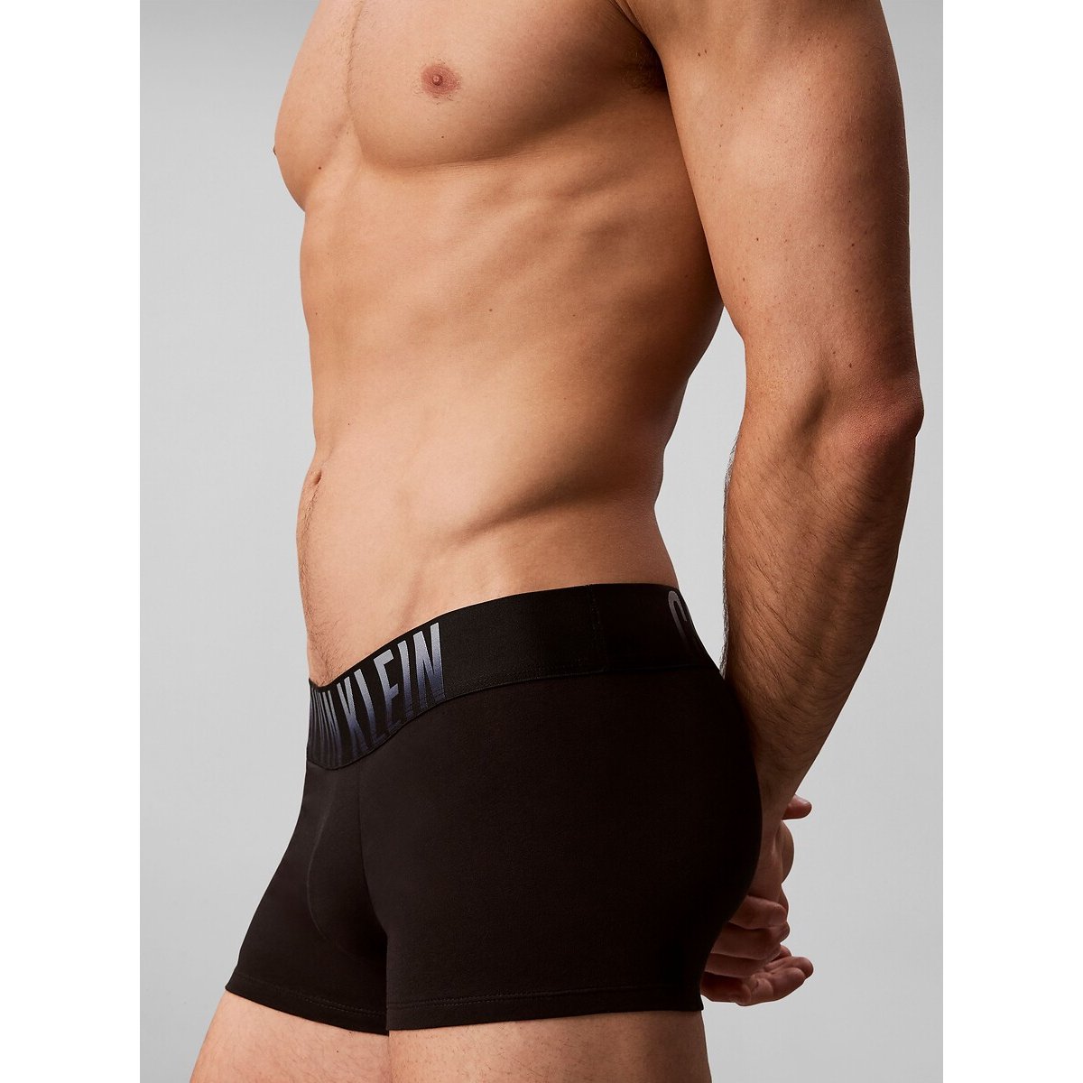 Lot de 3 caleçons, Intense Power Cotton noir + noir + noir, CALVIN KLEIN UNDERWEAR
