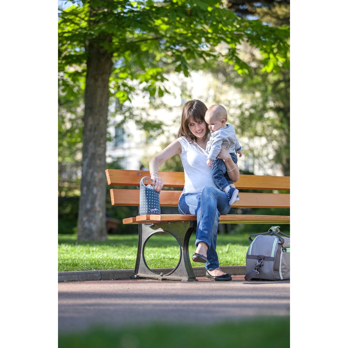 Chauffe-Biberon autonome isotherme Star gris, BABYMOOV