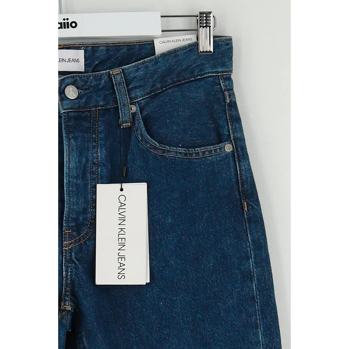 Jean droit - Très Bon État bleu, CALVIN KLEIN