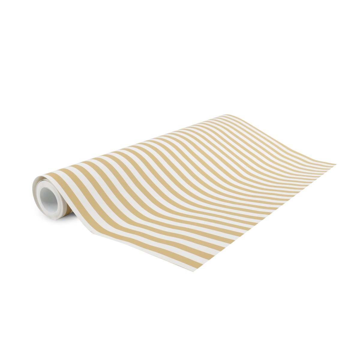 Papier peint petites rayures vintage soleil ocre, blanc cassé, SUPERFRESCO EASY