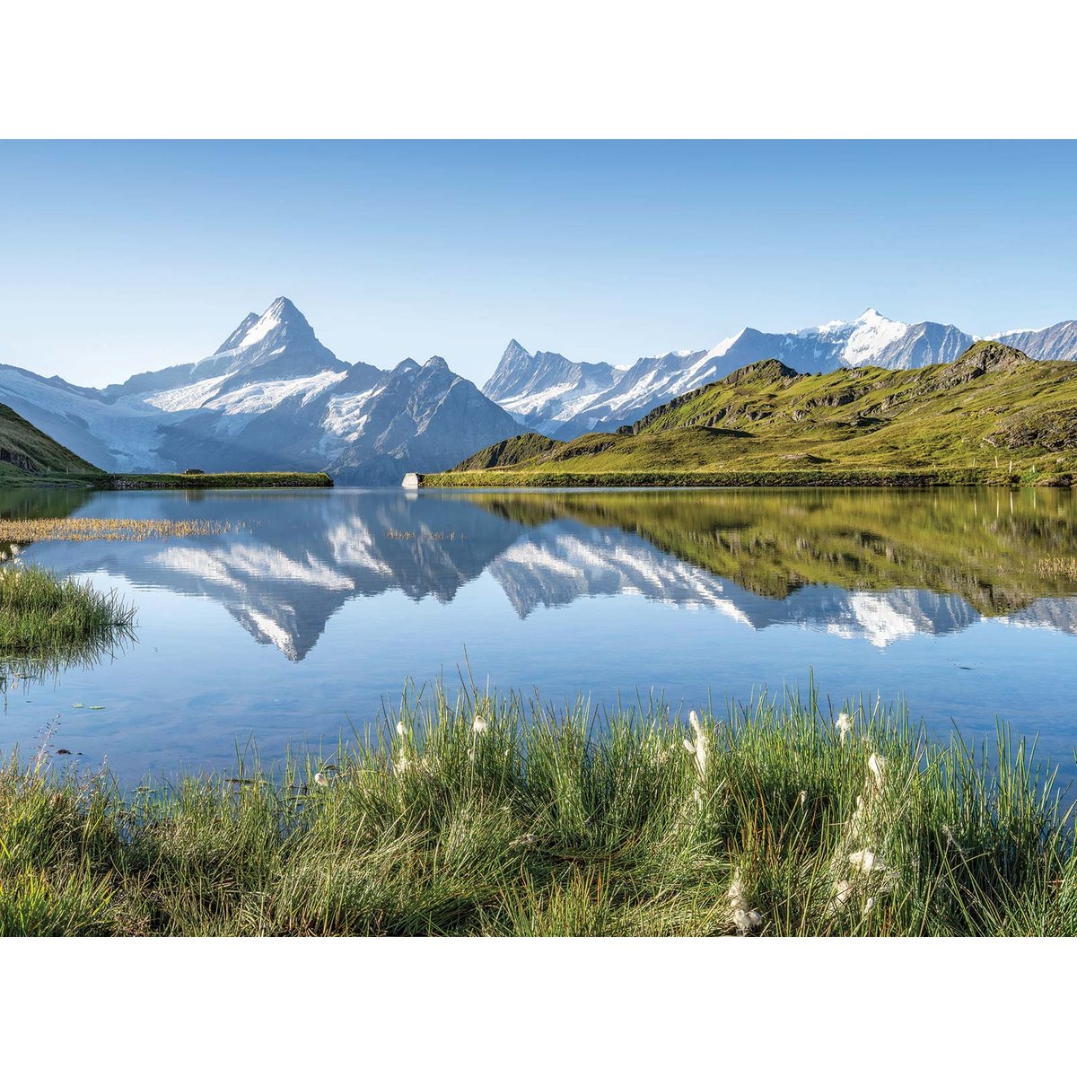 Papier peint lac de bachalp Suisse intissé, HEXOA