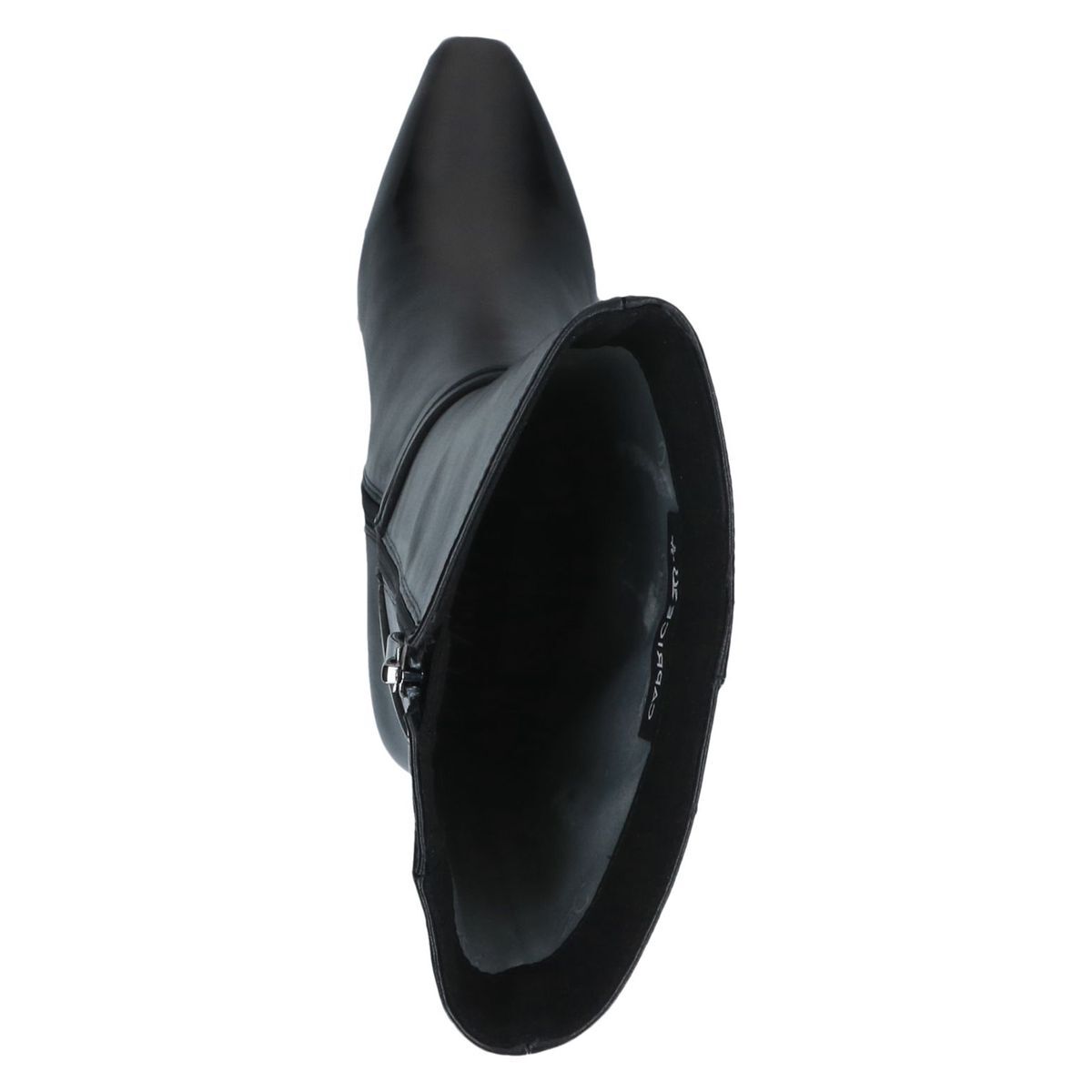 Bottine en cuir noir nappa, CAPRICE