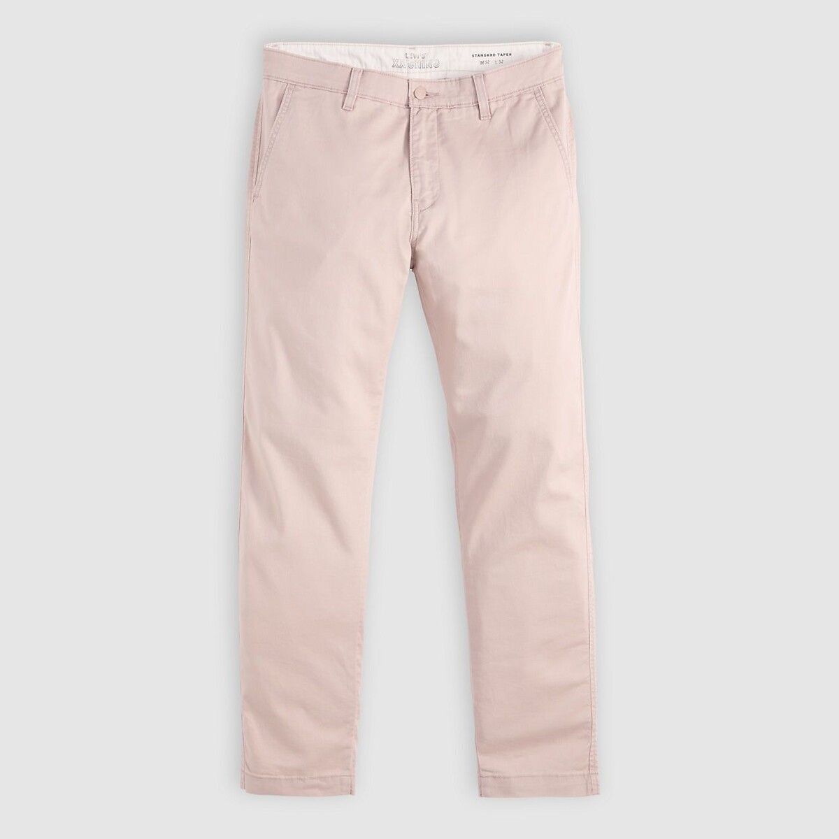 Pantalon XX chino STD II en coton et lin vieux rose, LEVI'S