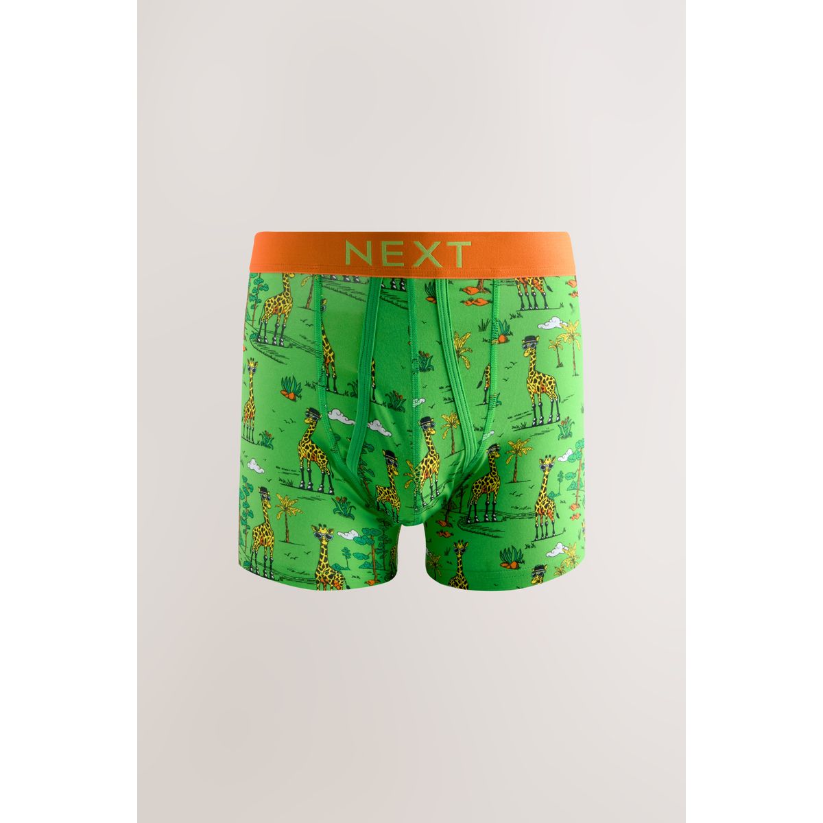 Boxer avec ouverture sur le devant, lot de 8 impression de placement d'animaux, NEXT