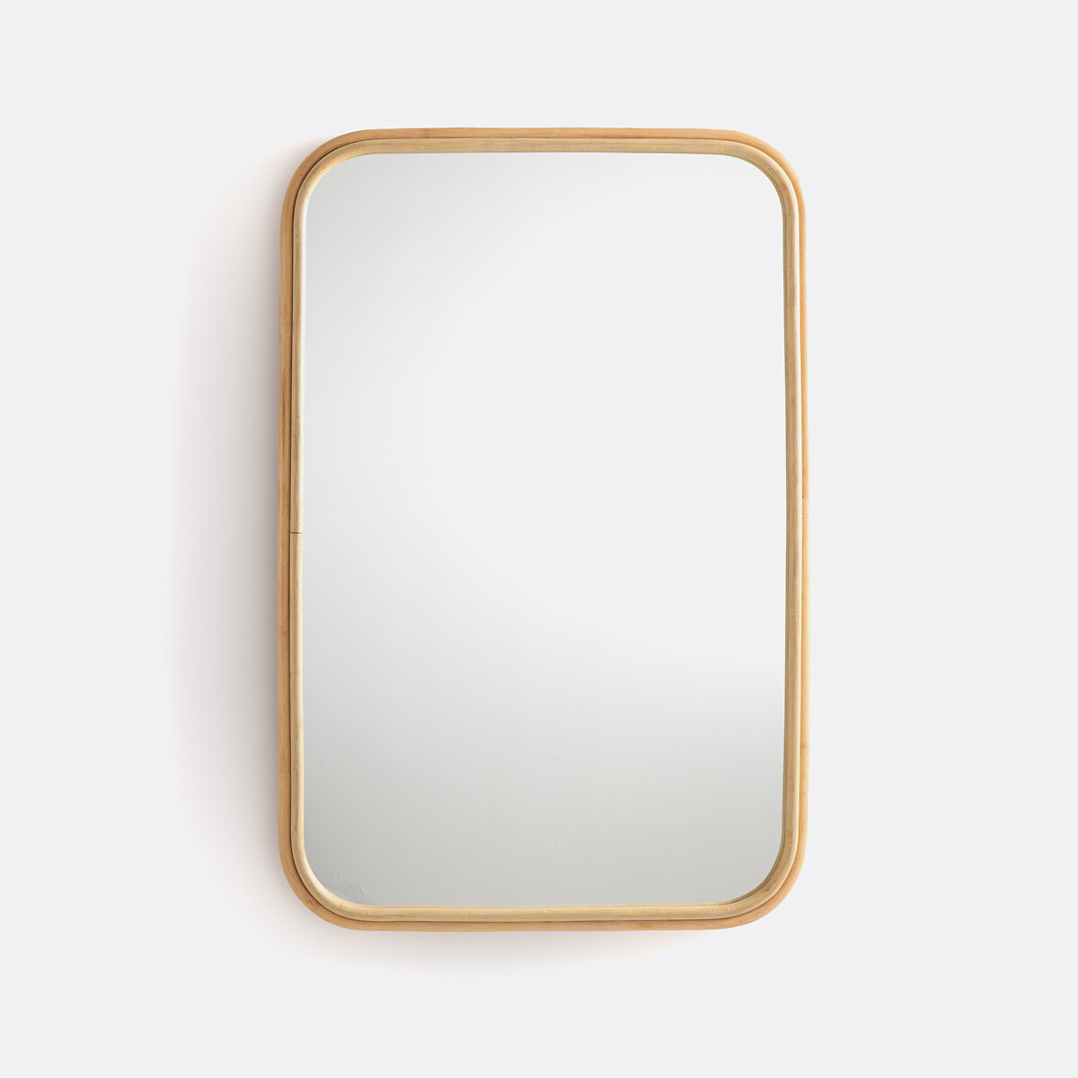 Miroir rectangulaire en rotin 60x90 cm, Nogu naturel, LA REDOUTE INTERIEURS