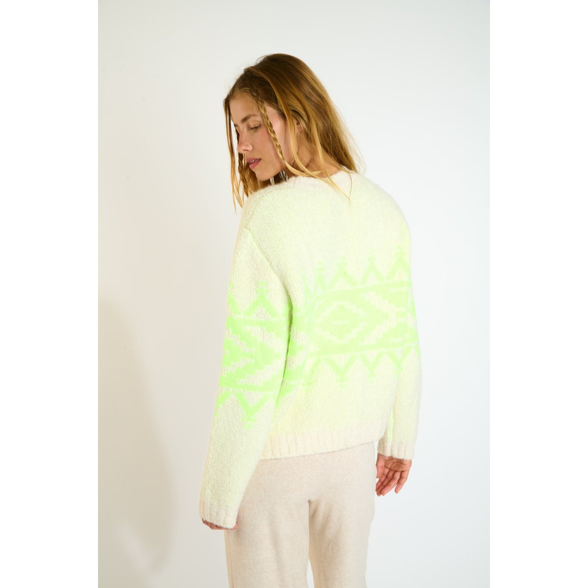 Pull Mindy - WINDCHILL ecru, BANANA MOON