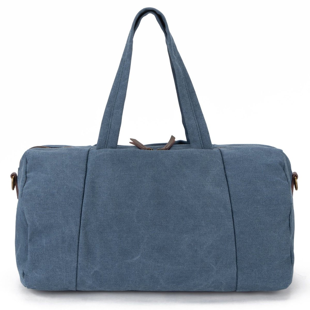 Sac bowling en toile et cuir LEDRU-ROLLIN denim, OH MY BAG