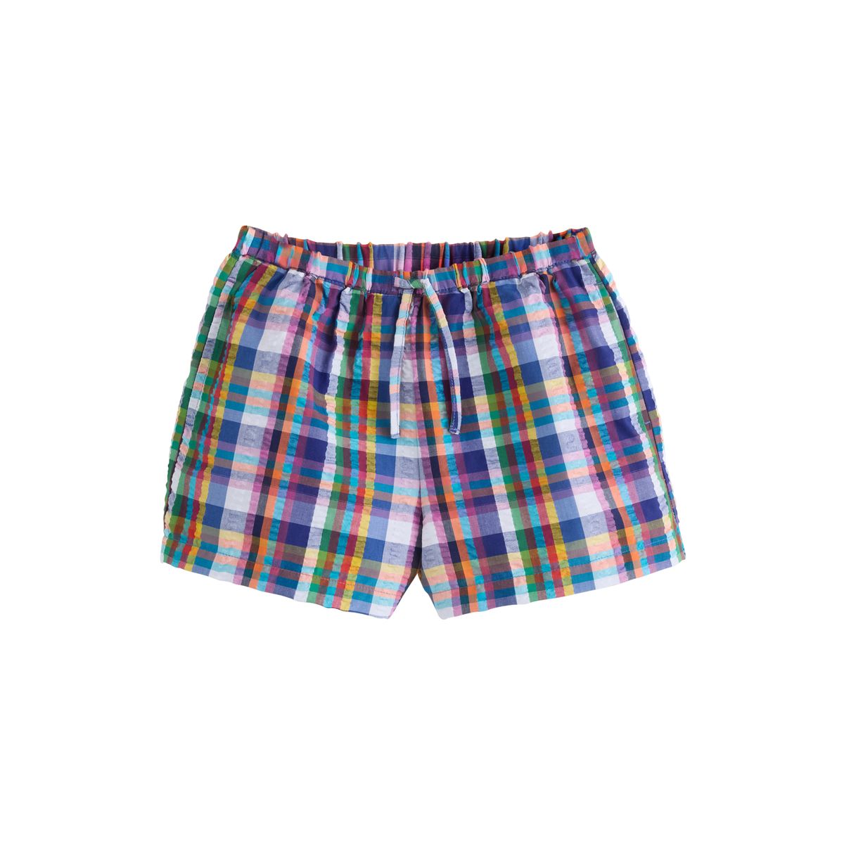Short à enfiler carreaux multicolores, NEXT