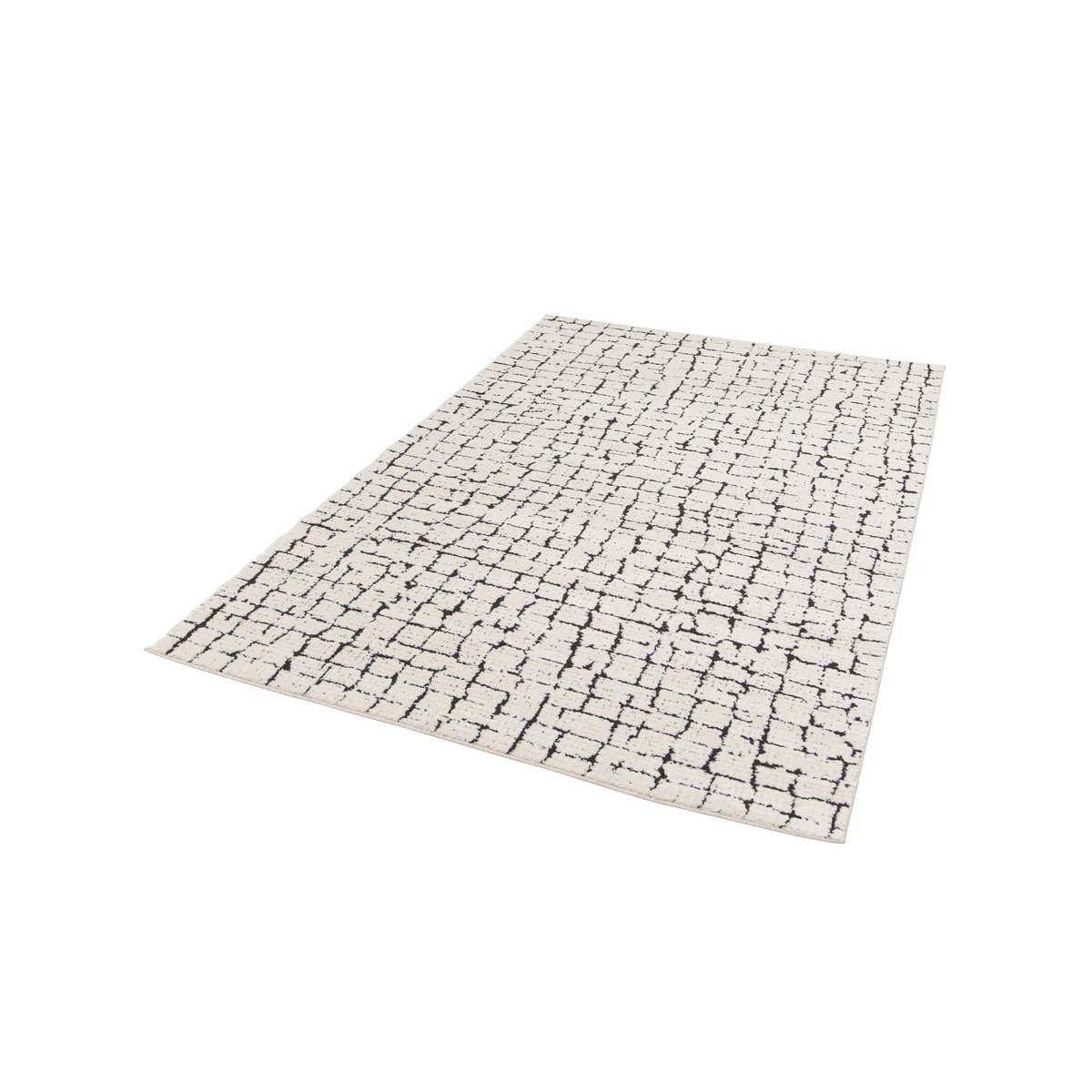 Tapis poils poils courts style contemporain, NEBULIA beige, BOBOCHIC