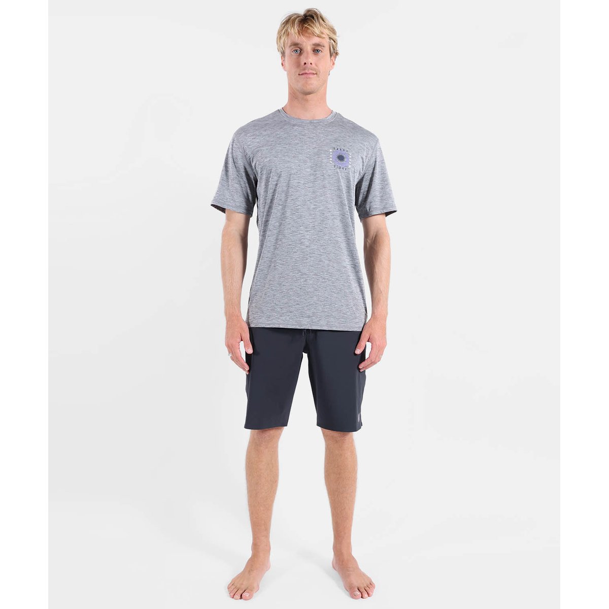 Surf tee manches courtes RADIATE graphite heather, OXBOW