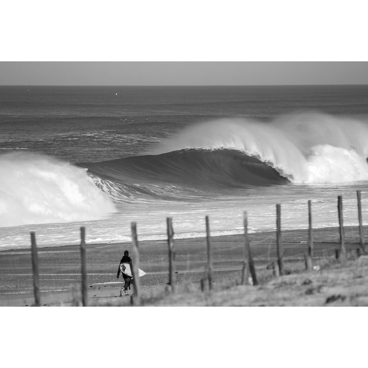 Tableau ocean surf plage landaise tableau alu dibond, HEXOA