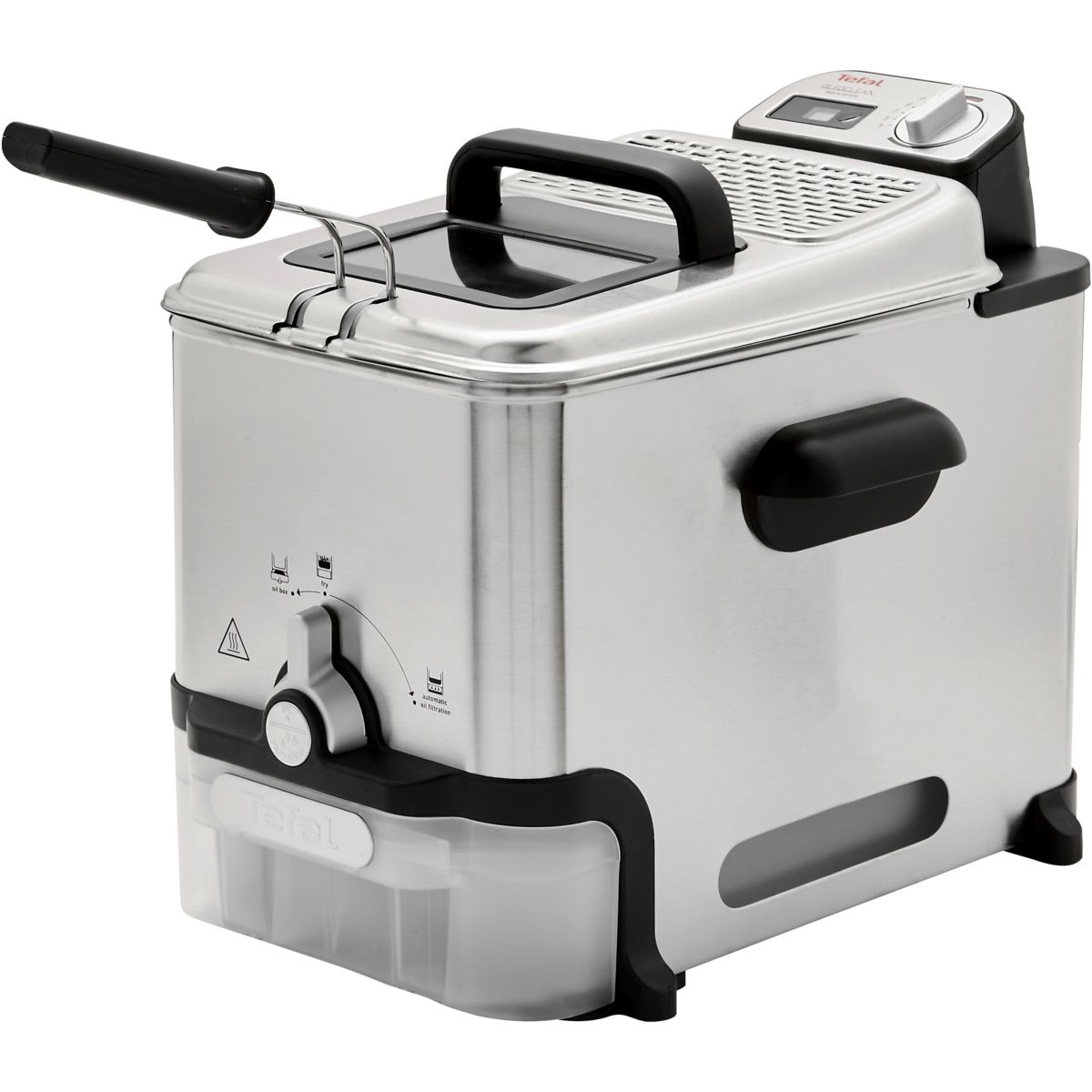 Friteuse semi-professionnelle FR804110 oleoclean pro couleur unique, TEFAL