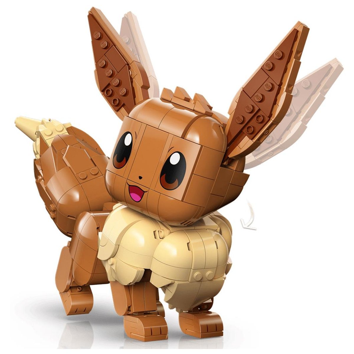 LEGO Pokémon - Evoli - 72151 marron, LEGO