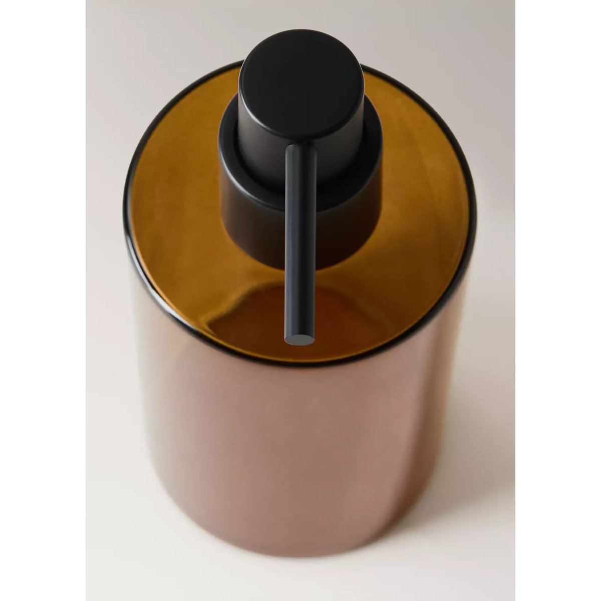 Distributeur de savon borosilicate marron moyen, MANGO HOME