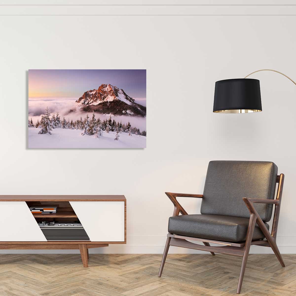 Tableau mont Ve?ký Rozsutec tableau alu dibond, HEXOA