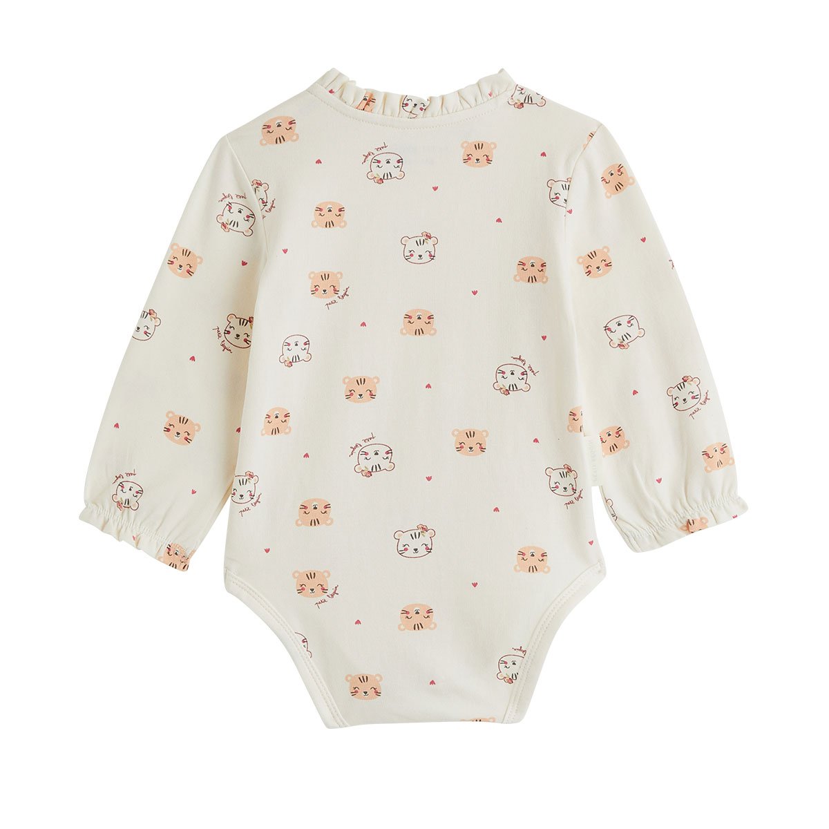 Lot de 2 bodies bébé manches longues Léa rose, PETIT BEGUIN
