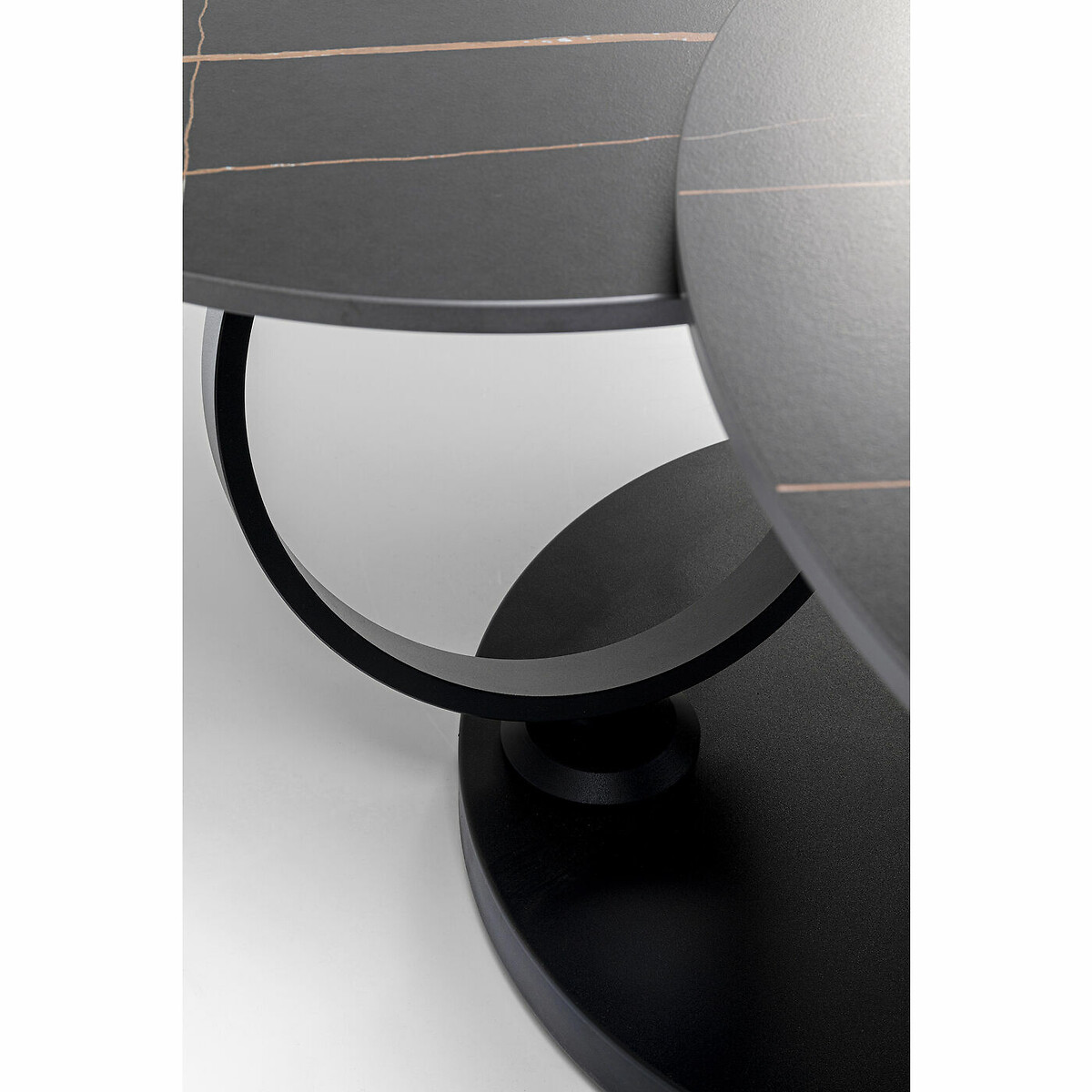 Couchtisch Beverly Schwarz 133x80cm schwarz, KARE DESIGN