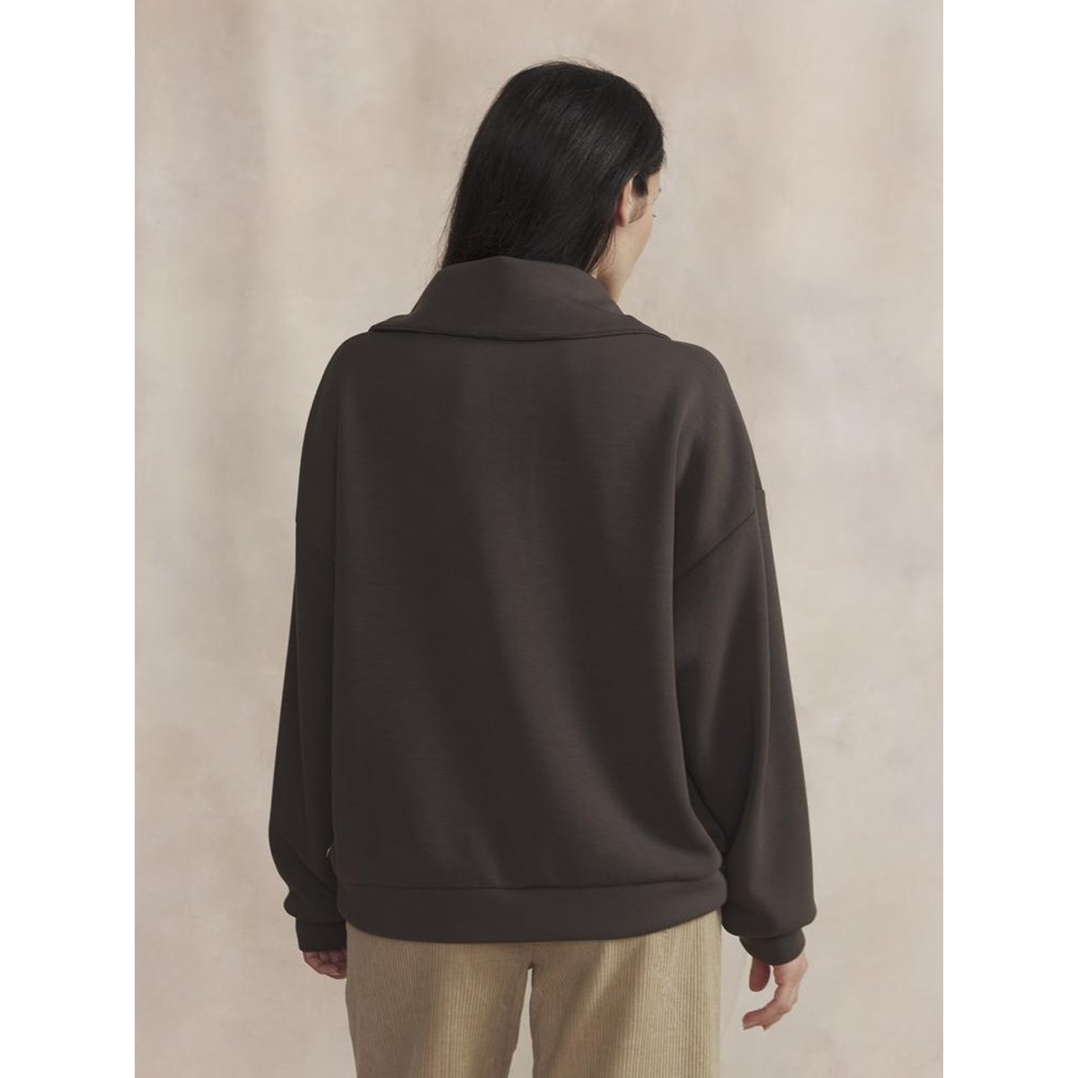 Pull col camionneur NOELYCAM brun, TBS
