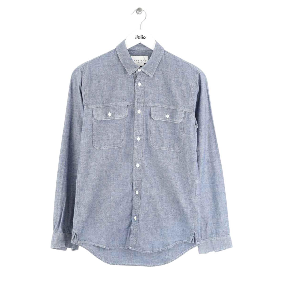 Chemise - Très Bon État bleu, SANDRO