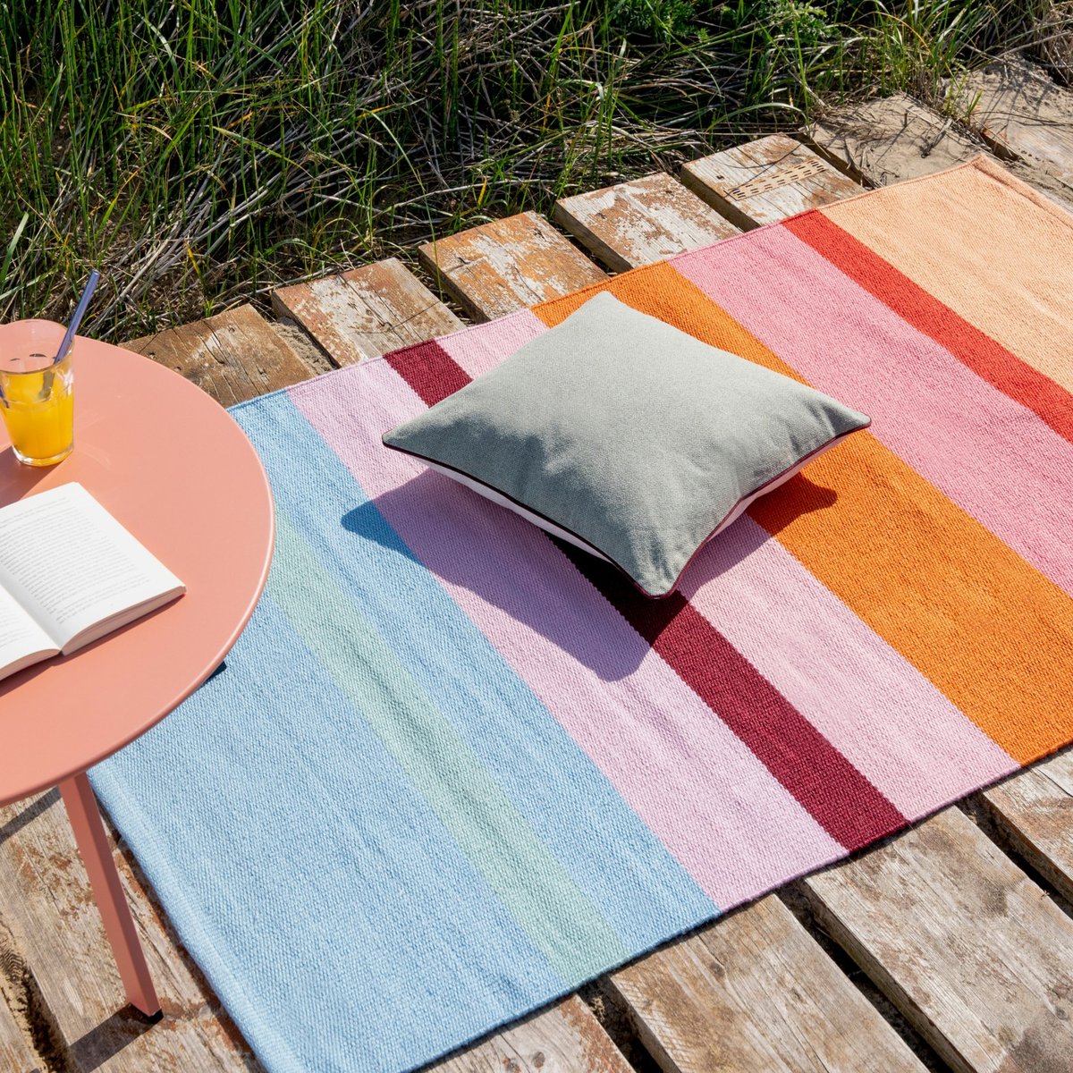 Tapis Rosa 100 x 160 cm multicolore, REMEMBER
