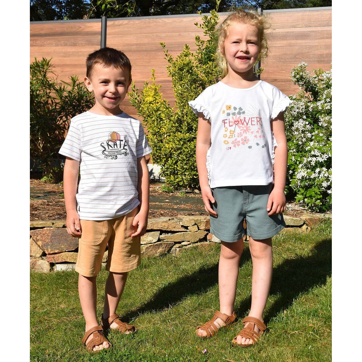 Tshirt manches courtes robinson blanc, SUCRE D'ORGE