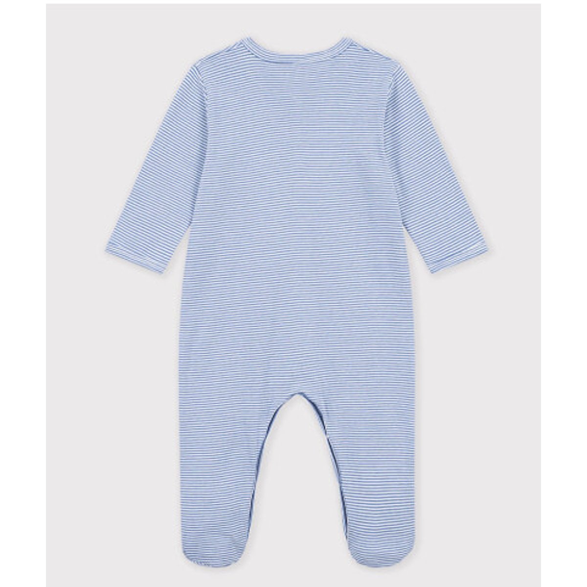 Sleepsuit print/blue background, PETIT BATEAU