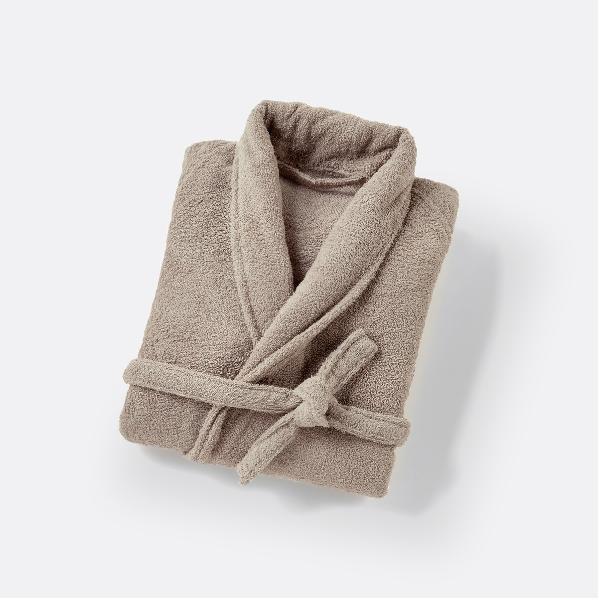 Peignoir châle adulte 350 g/m², Scenario beige ficelle, LA REDOUTE INTERIEURS