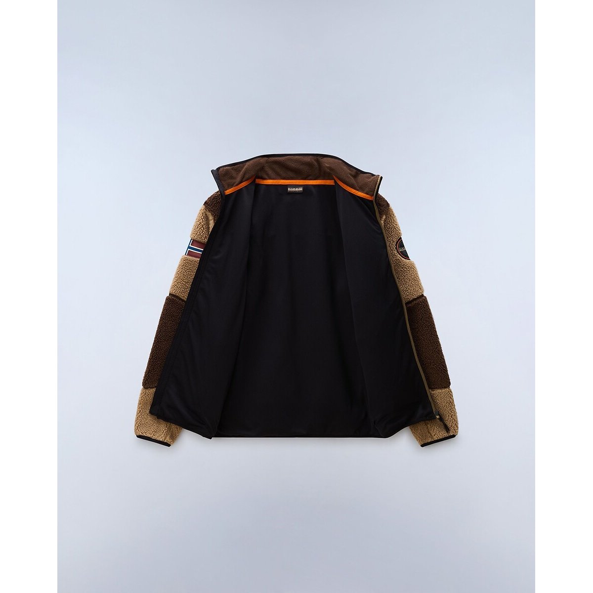 Polar con cremallera, Yupik beige/marrón, NAPAPIJRI