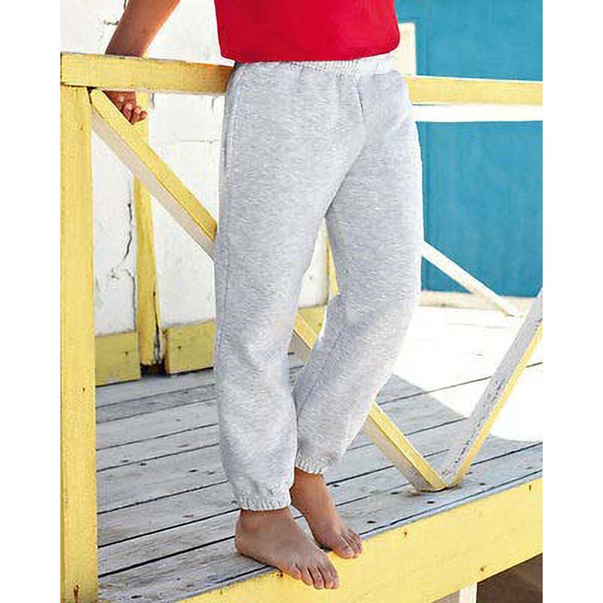 Pantalon de sport gris, FRUIT OF THE LOOM