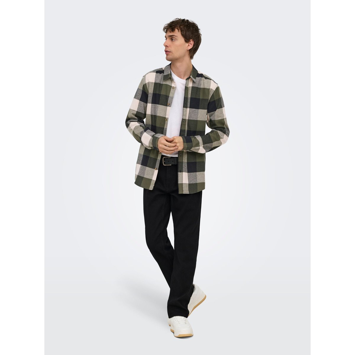 Coupe Regular black denim, ONLY & SONS