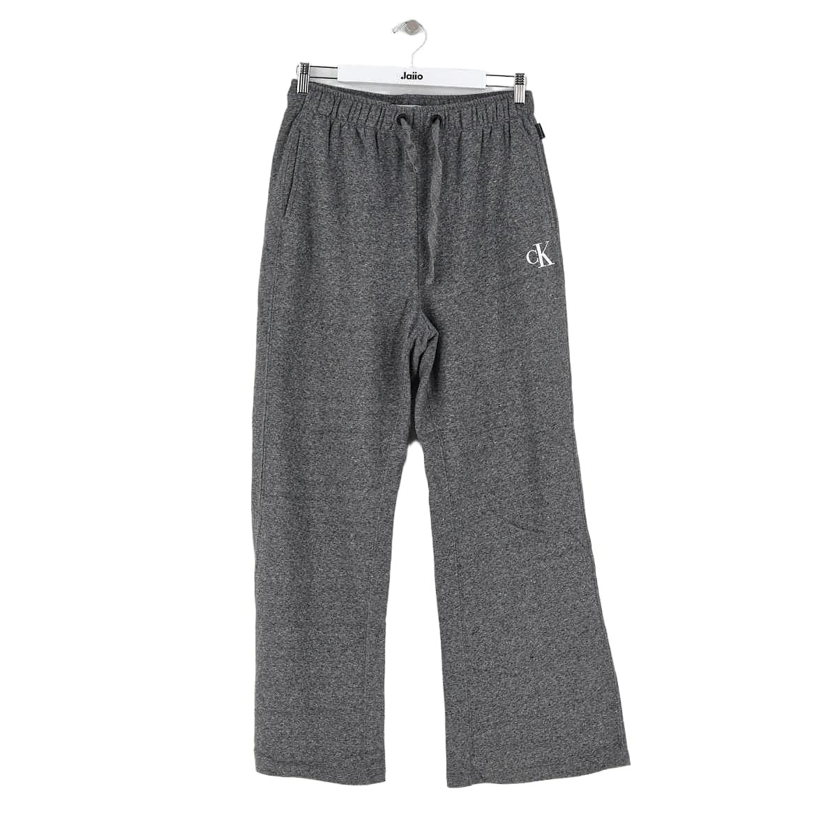 Pantalon droit - Très Bon État gris, CALVIN KLEIN