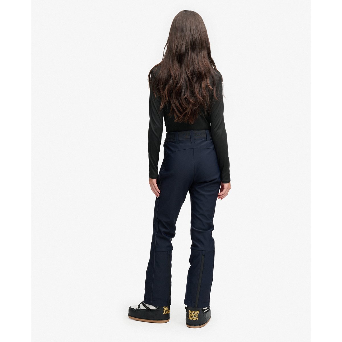 Pantalon de Ski Luxe Coupe Ajustée bleu marine intense, SUPERDRY