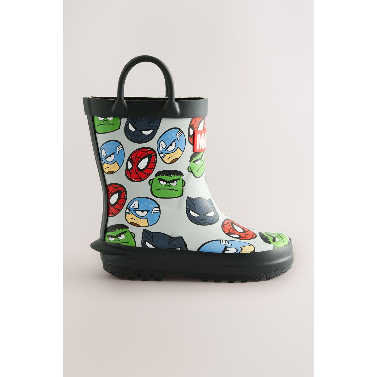 Bottines en caoutchouc à enfiler poignées grey marvel, NEXT