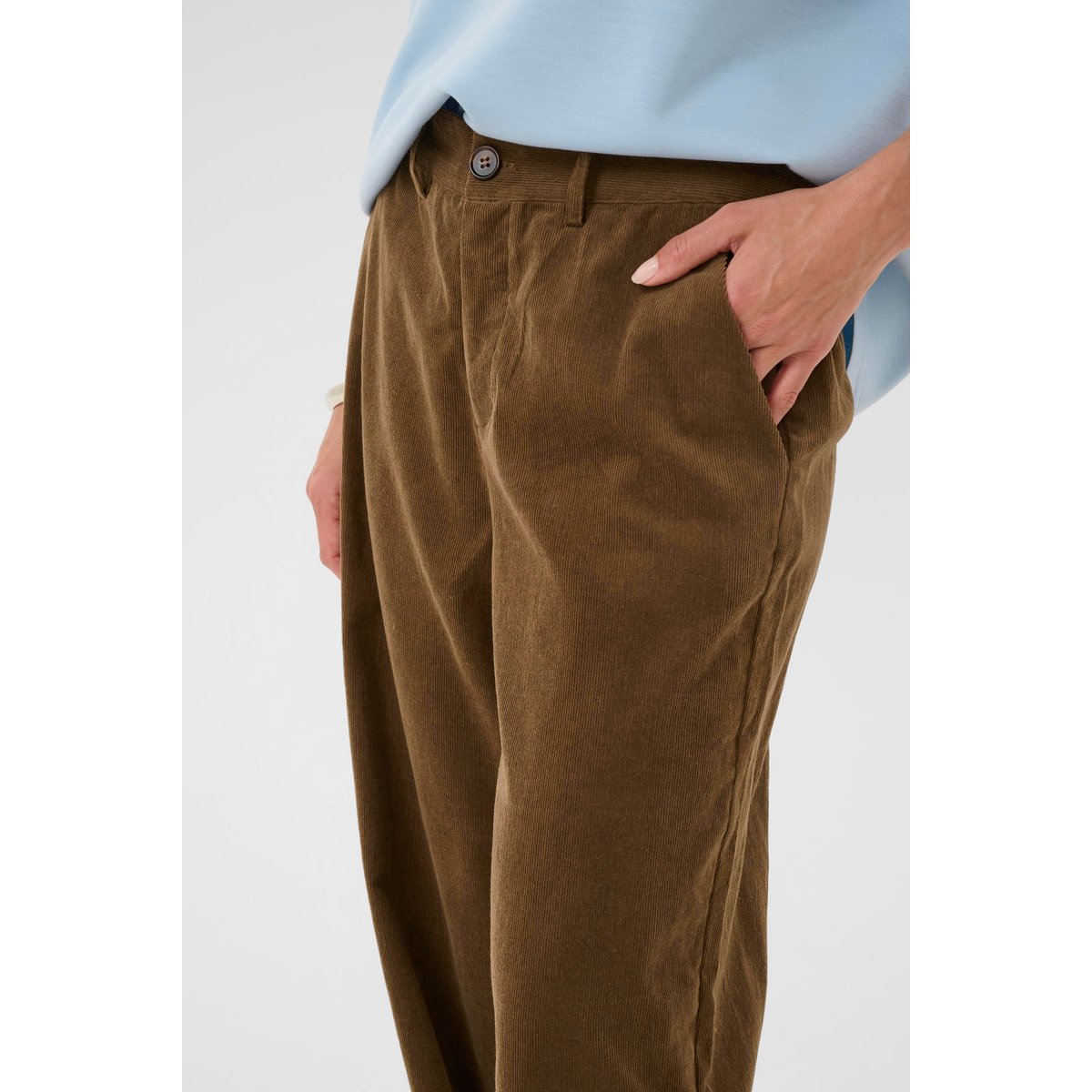 Pantalon casual gris cub, CULTURE
