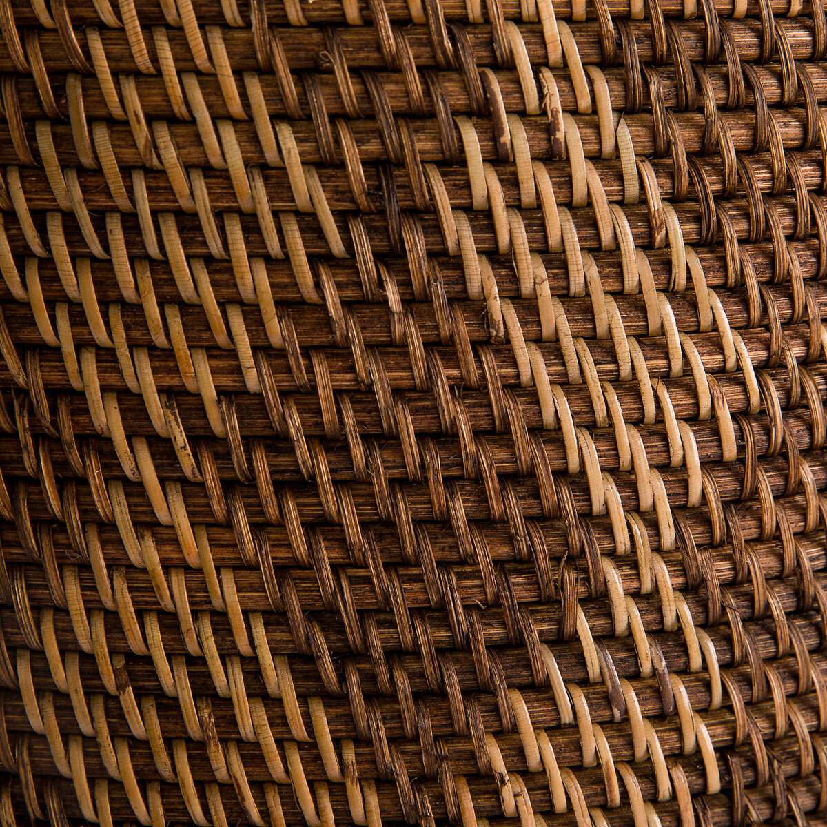 Panier en rotin tressé, Syan marron, AM.PM
