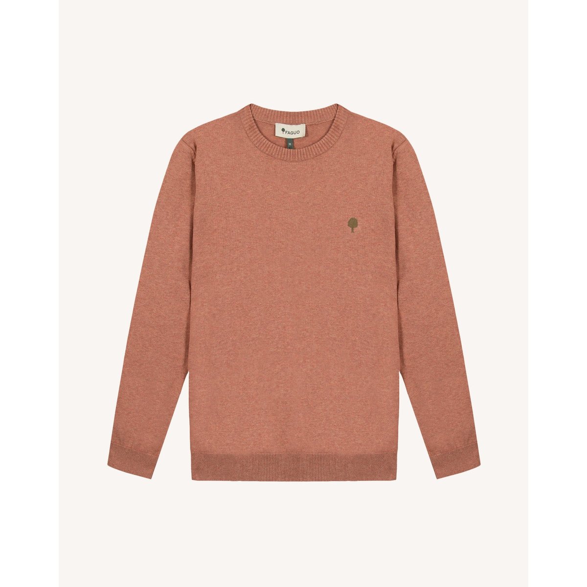 Pull Jersey MARLY brique clair, FAGUO