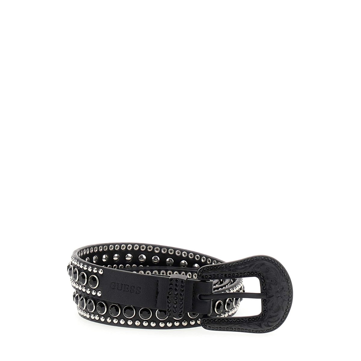 Ceinture Application De Clous noir, GUESS