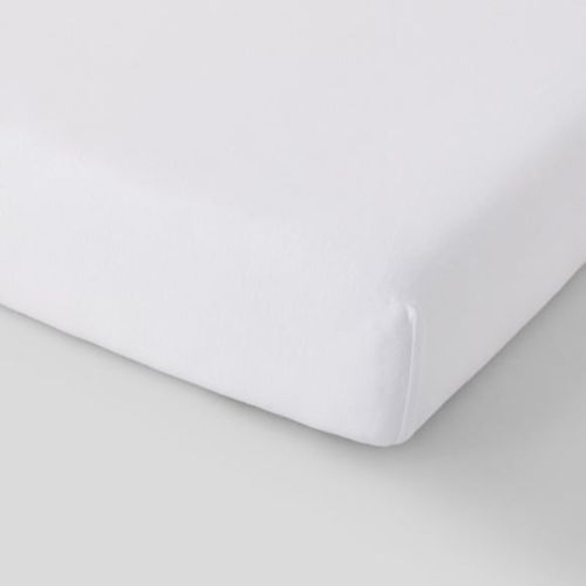 Drap housse, 140x200cm, jersey en coton bio oekotex couleur unique, MONOPRIX MAISON
