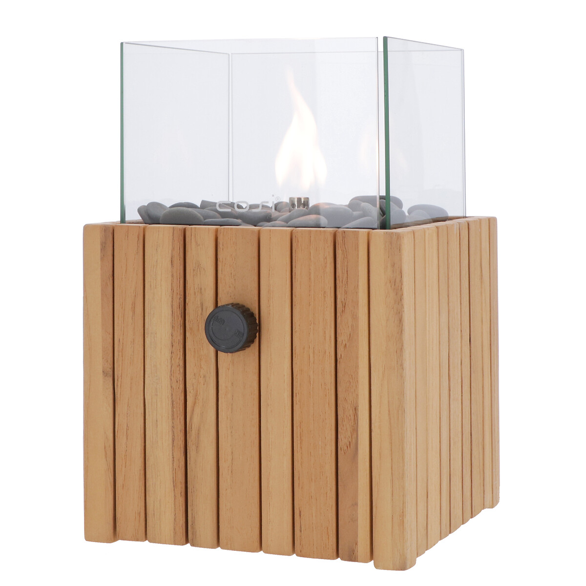 Cosiscoop Timber Square Fire Lantern natural, COSI