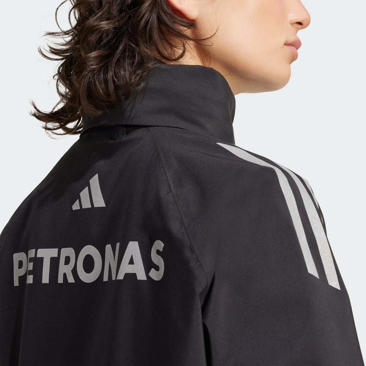 Veste De Pluie De Mécanicien Mercedes - Amg Petronas Formula One Team Veste De Pluie De Mécanicien Mercedes - Amg Petronas Formula One Team black / reflective silver, adidas Performance
