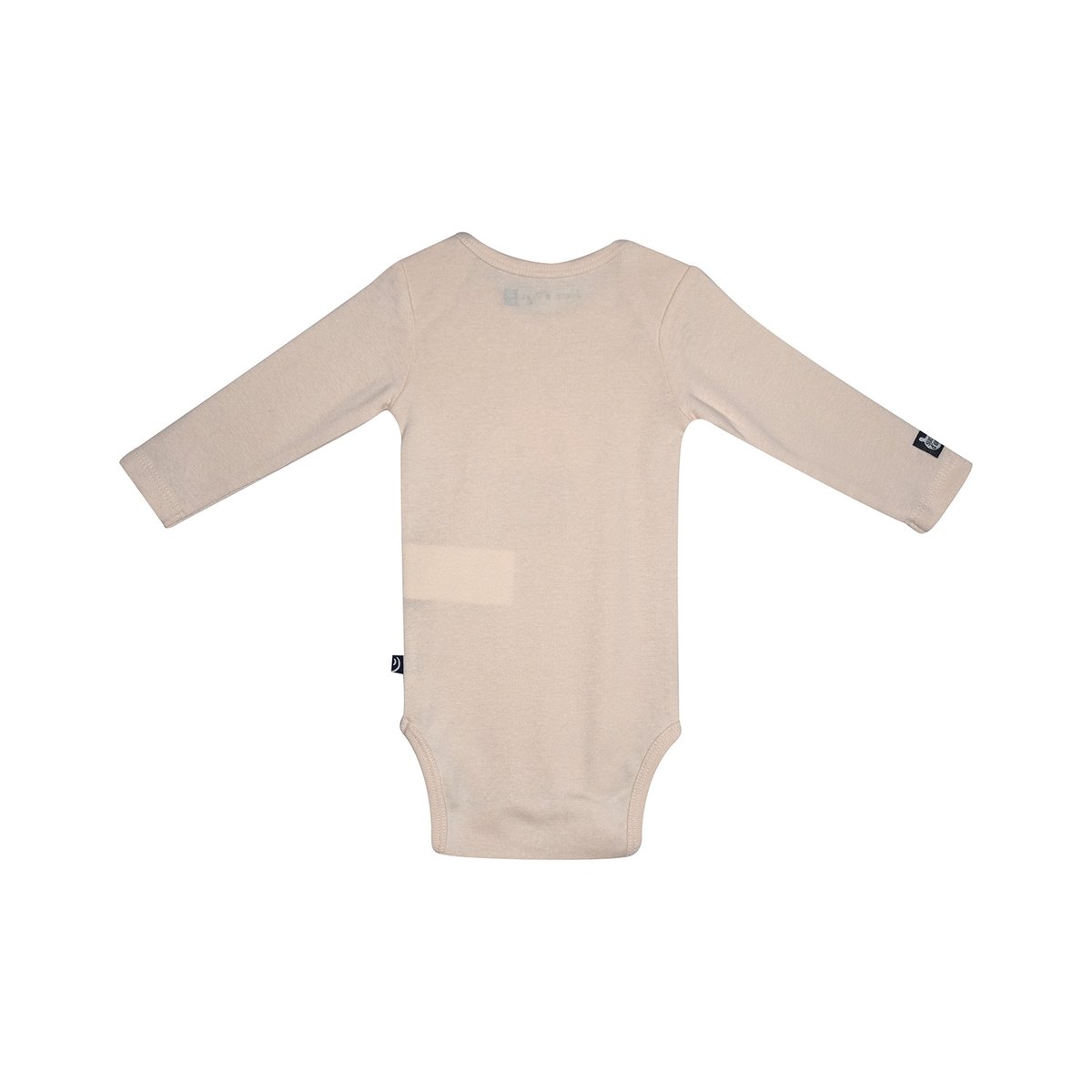 Lot de 3 bodies mael manches longues bebe beige, SUCRE D'ORGE