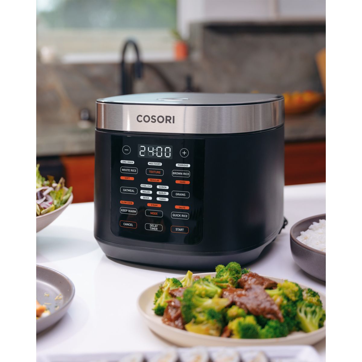 Cuiseur riz KOSP0020EUN Multi-cooker,Noir,  5 L couleur unique, COSORI