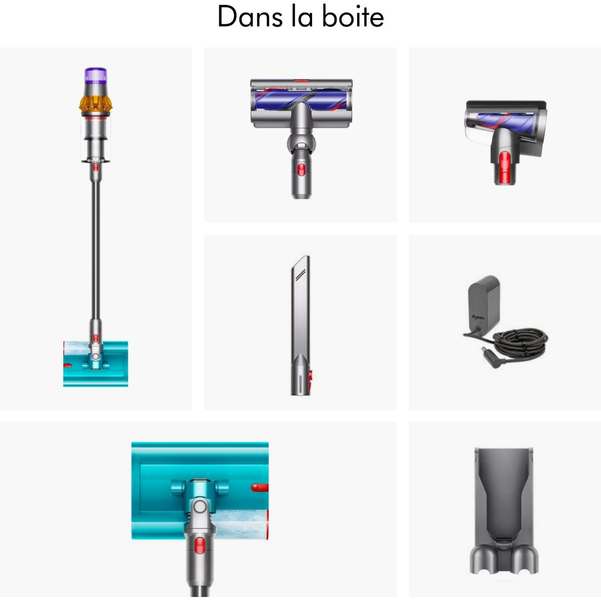 Aspirateur balai V15 Detect Submarine couleur unique, DYSON