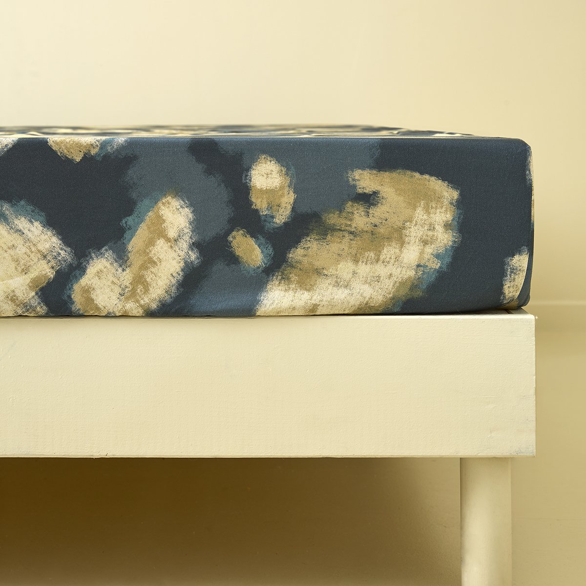 Drap housse EN APESANTEUR gris orage, SYLVIE THIRIEZ