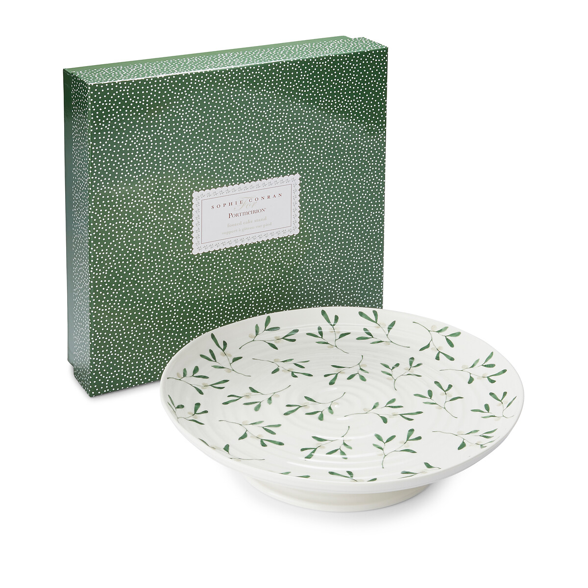 Mistletoe Footed Cake Stand white, SOPHIE CONRAN FOR PORTMEIRION
