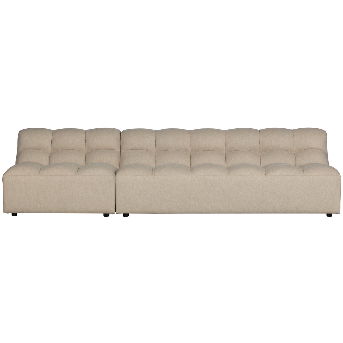 Fauteuil en tissu PEPPER sable, WOOOD
