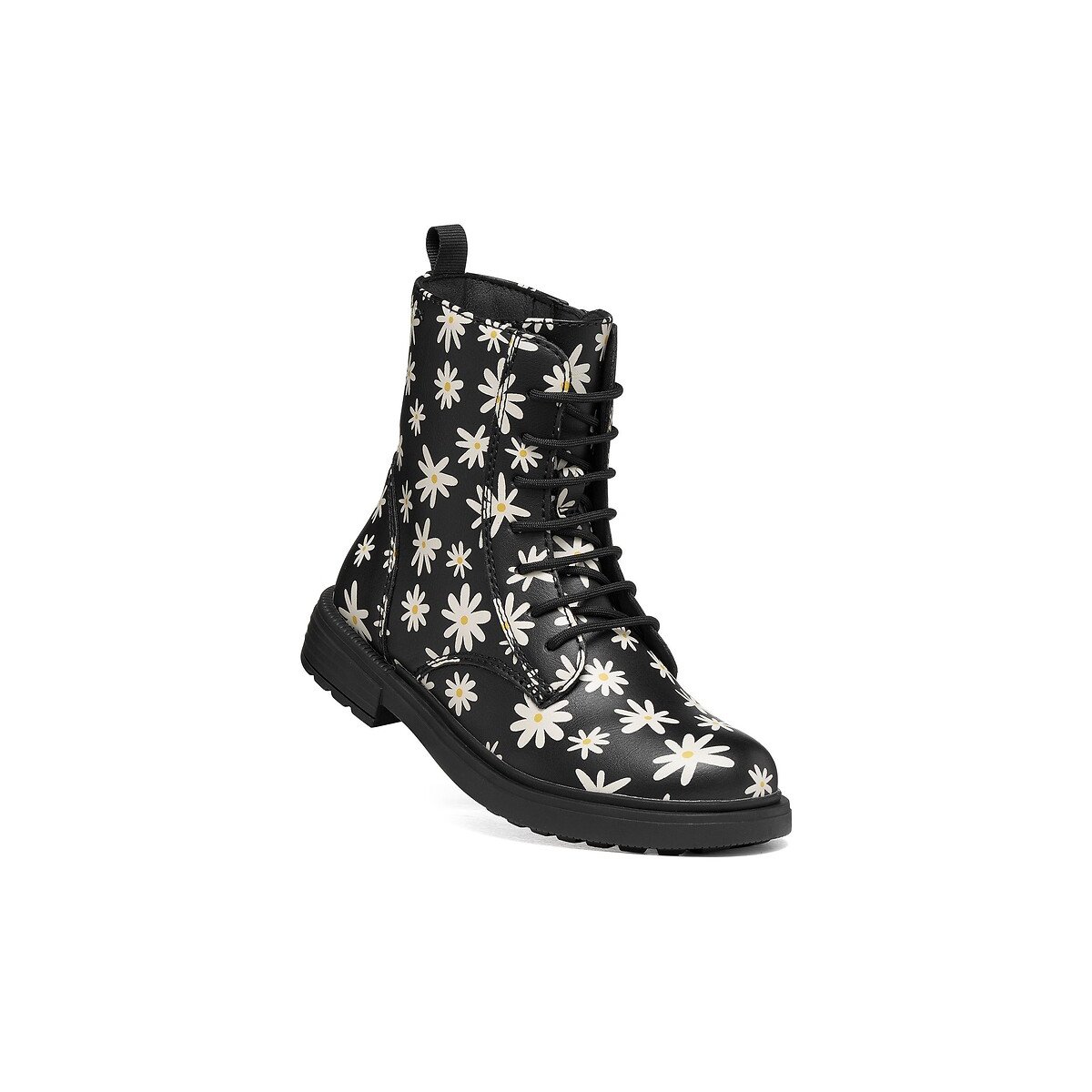 Bottines à lacets, ECLAIR noir/blanc, GEOX